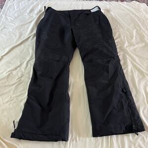 NWT Black High Rise Winter Ski Snow Pants Wmns Sz XL